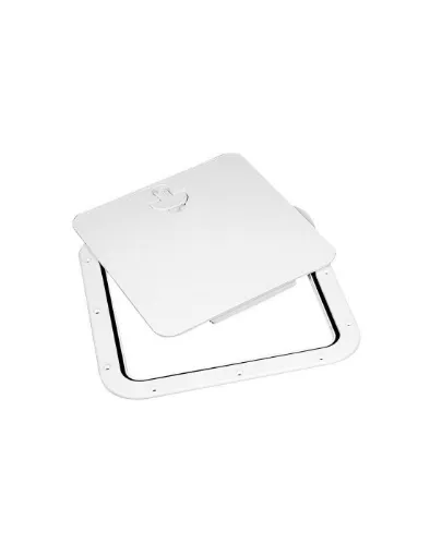 Picture of Access hatch, with removable front panel, white, 380x380mm