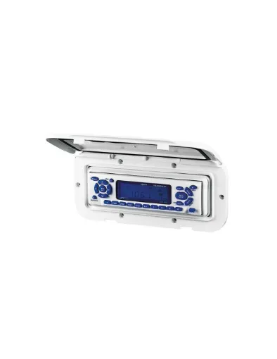 Picture of Flush-mounted universal radio cover 110x235mm, smoked transparent