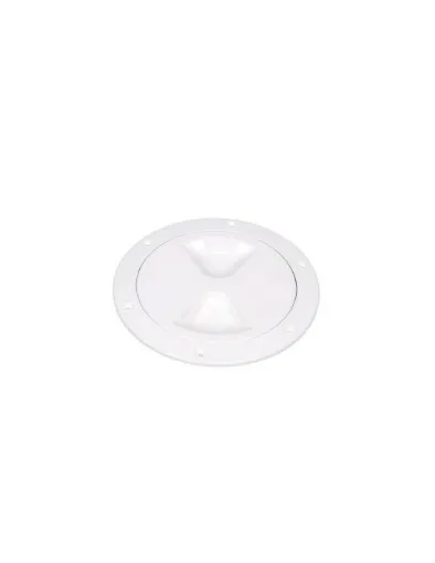 Picture of Plastic inspection cover - white ø147 mm