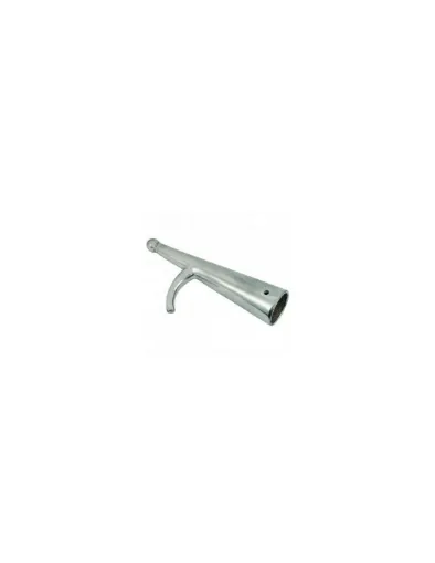 Picture of Chrome-Plated Brass Gaff End Cap - Ø27mm