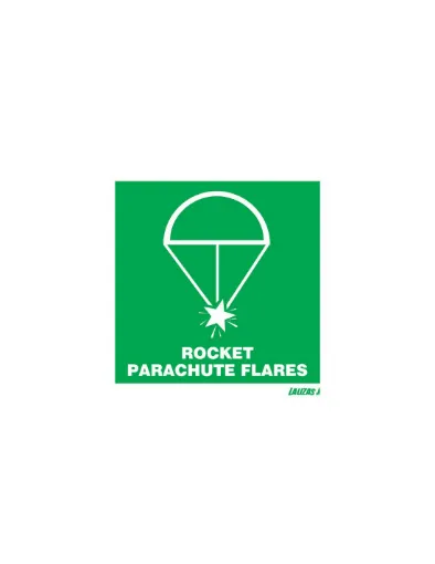 Picture of Parachute rocket pictogram