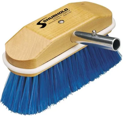 Picture of Shurhold - Extra Soft Hull brush- (Item# 310) 8 inch brush with blue nylon bristles