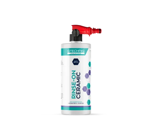 Picture of Gtechniq Marine Rinse-on Ceramic - Marine Coating for Boats -  Yachts & Jet Skis -  Aquatic Safe -  Hose-On -  Rinse-Off for 3 Months Protection -  Repels UV -  Includes Dispenser Nozzle & Hose Connector - 500ml