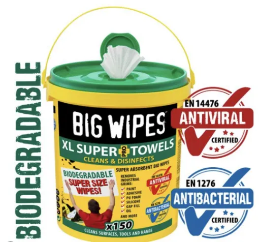 Picture of Big Wipes XL Super Towels 150