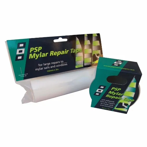 Picture of PSP Mylar Sail Repair Tape: 50 mm x 3 m x 25 Micron