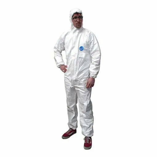 Picture of Disposable White Tyvek Overalls