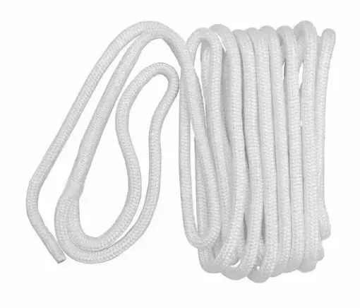 Picture of Rope Mooring Line - Polyester - White - 12mm - 15m