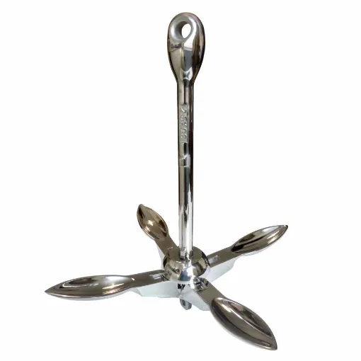 Picture of 2.5 kg Stainless Steel Folding Grapnel Anchor