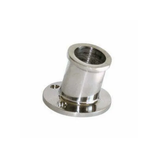 Picture of Inclined Stainless Steel Flagpole Socket for 22 mm Diameter