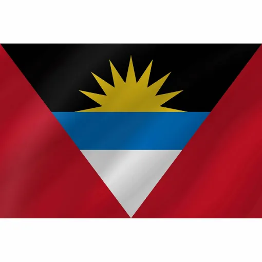 Picture of Courtesy Flag - Antigua