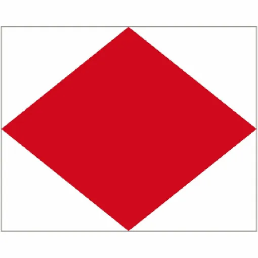 Picture of Code Flag Letter F - Foxtrot