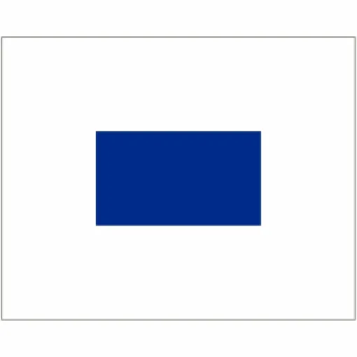 Picture of Code Flag Letter S - Sierra