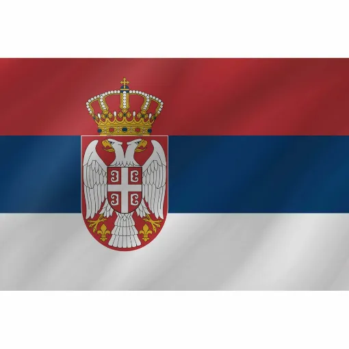 Picture of Courtesy Flag - Serbia