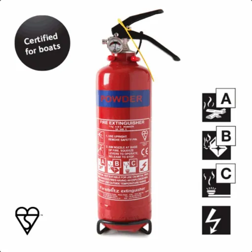 Picture of FireBlitz Fire Extinguisher 1 kg ABC Powder