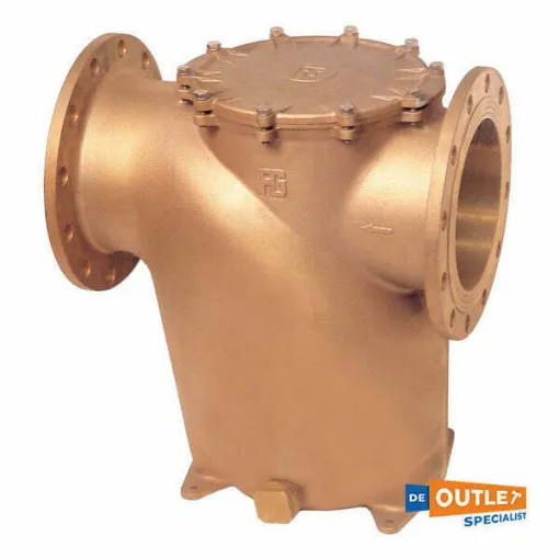 Picture of Guidi series 1281 bronze seawater filter diameter 125 mm - 1281-DN125-PN6