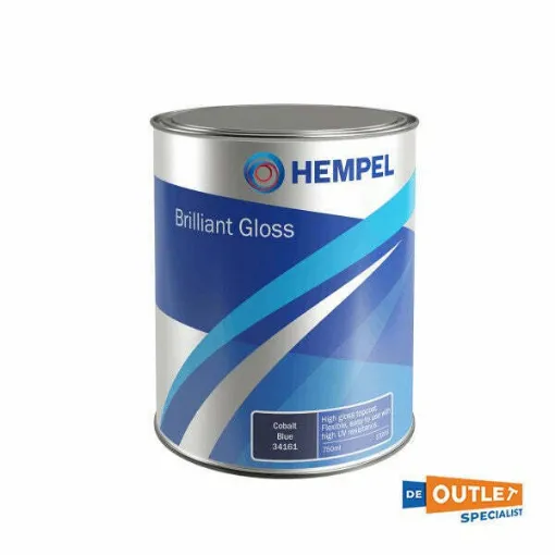 Picture of Hempel Brilliant Gloss Bordeau red 0.75 Liter topcoat