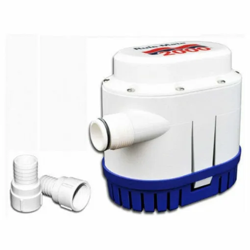 Picture of Rule RM2000A-24 automatic bilge pump 2000 gallon 24V