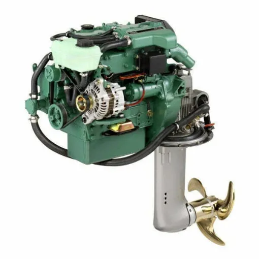 Picture of Volvo Penta D2-75 75HP marine diesel engine with 150S saildrive