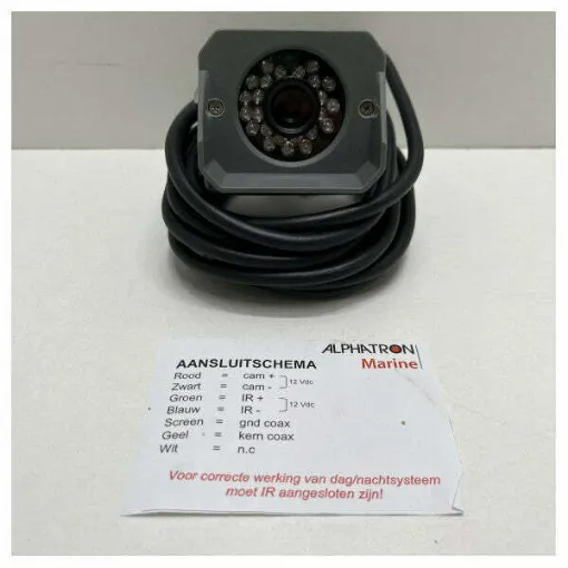 Picture of Alphatron AlphaCam mini PU IR 16.0 mm marine proof camera - 3213.0404