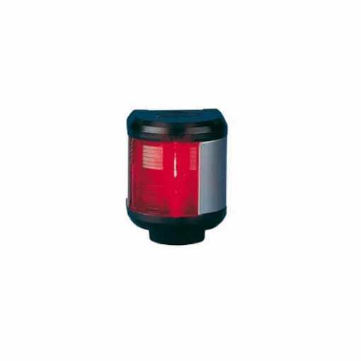 Picture of Aqua Signal Series 40 black port navigation light RED 24V - 3504203000