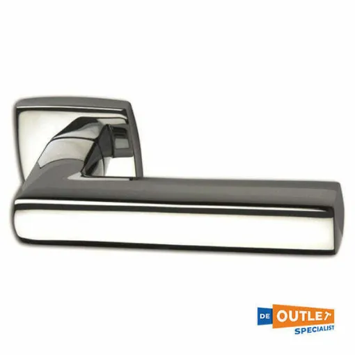 Picture of Foresti Suardi Nautilus brass door handles chrome - 480A.C