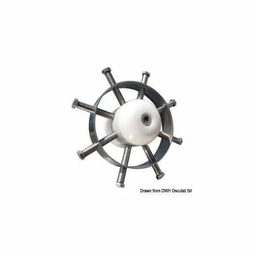 Picture of Osculati stainless steel bow thruster tunnel protection up to 185 mm - 02.050.18