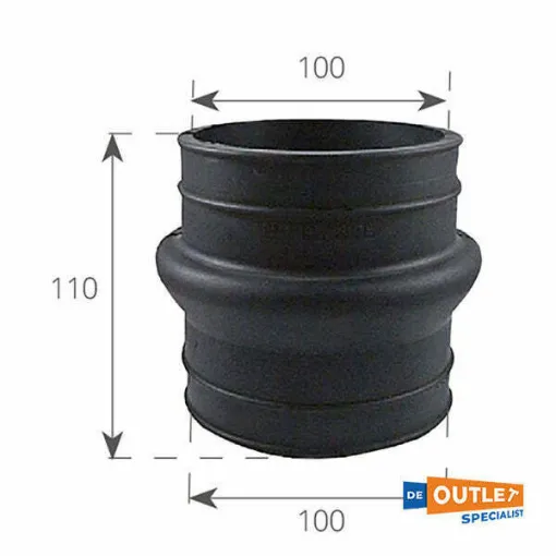 Picture of Volvo Penta sterndrive bellow rubber - 860396