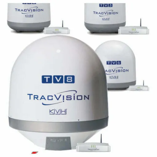 Picture of KVH TracVision TV8 81 cm satellite TV receiver with IP support - 01-0386-04