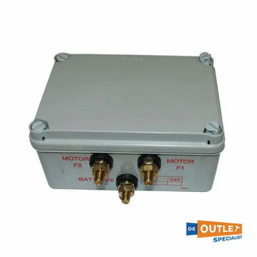 Picture of Lewmar CPX4 / V4 / V6 anchor winch controller box 24V - 18000237