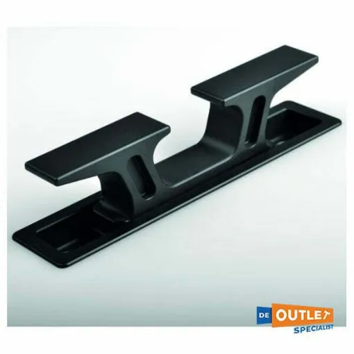 Picture of SeaSmart Flush deck cleat 240mm BLACK