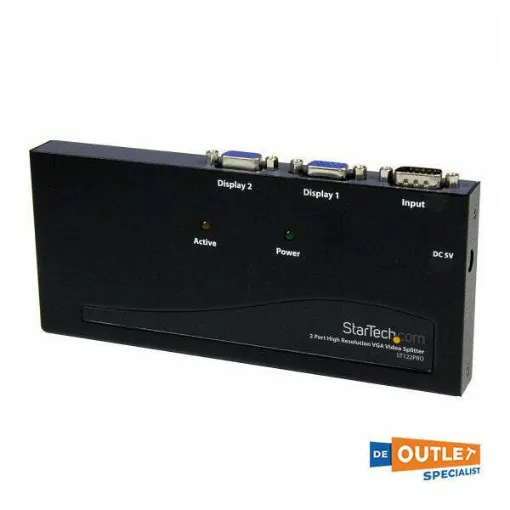 Picture of Startech 2 Port HR VGA Video splitter 1 - ST122PROEU