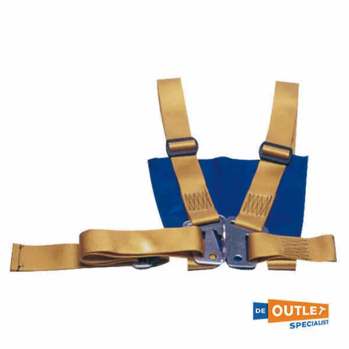 Picture of Osculati universal safety harness yellow - 23.155.01