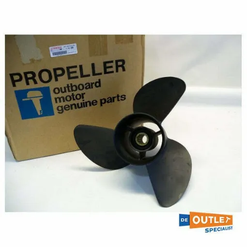 Picture of Yamaha aluminium 3-blade propeller black - 6K1-45974-02-98