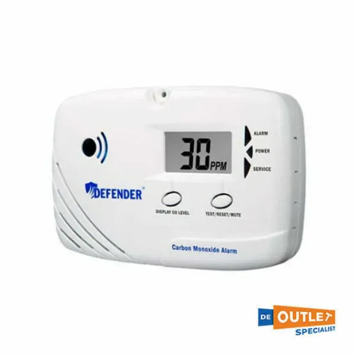 Picture of Defender CA6150 Lithium powered Carbon Monoxide detector - alarm