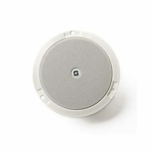 Picture of Zenitel CL-200T white ceiling loudspeaker steel firedome