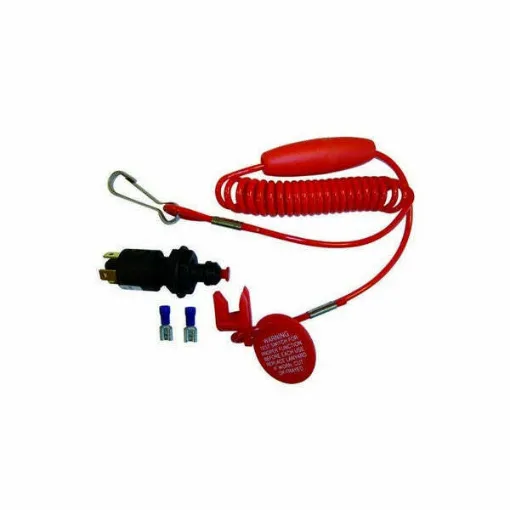 Picture of Allpa engine kill switch red with cord - 078626/P