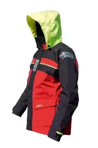 Picture of Bergen Jacket - L - Red/Carbon - Yachticon