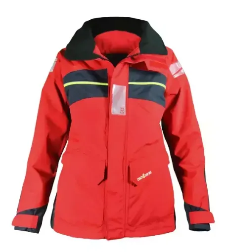 Picture of Bergen Jacket Ladies - M - Red/Carbon - Yachticon