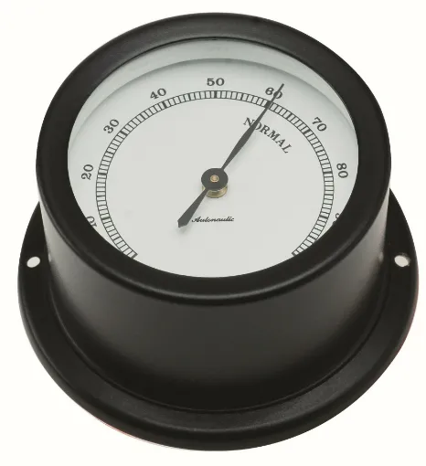 Picture of 72mm hygrometer - Black aluminium case - Autonautic Instrumental