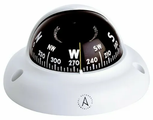 Picture of Surface mount compass - 65mm - White - Autonautic Instrumental