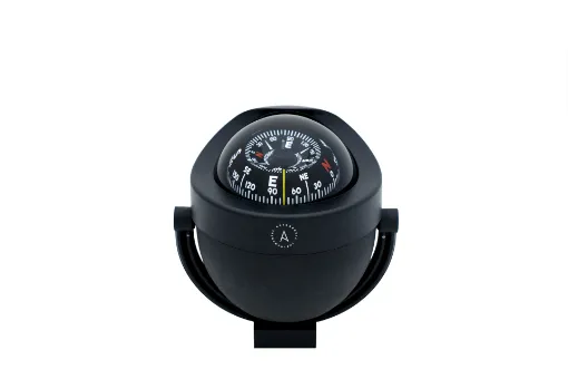 Picture of Bracket mount compass - 85mm - Conical dial -Black - Autonautic Instrumental