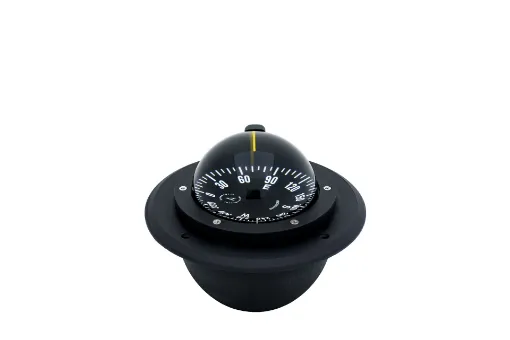 Picture of Flush mount compass - 85mm - Flat dial - Cover - Autonautic Instrumental