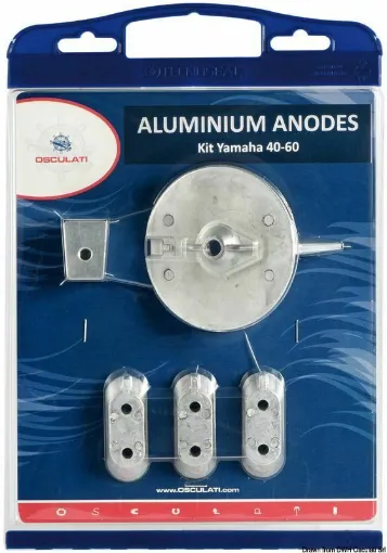 Picture of Yamaha 4T 40/60 zinc Kit - 43,354.02 - Yamaha 4T 40/60 aluminum kit - 43.354.03 - Yamaha