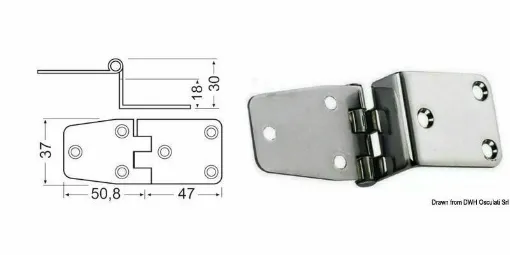 Picture of Mirror polished stainless steel, with vibration damping through a braked central axis.