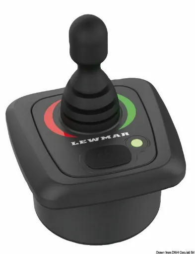 Picture of This range of joysticks & joypads offers excellent tactile control. The control panels are installed without the need for rear access and are equipped with a snap frame to perfectly hide the mounting screws. A removable cover is also included, providing additional security against accidental use and offering increased environmental protection. The membrane panel is sealed against dust and moisture