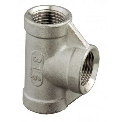 Picture of 3-4" Stainless Steel Tee 316