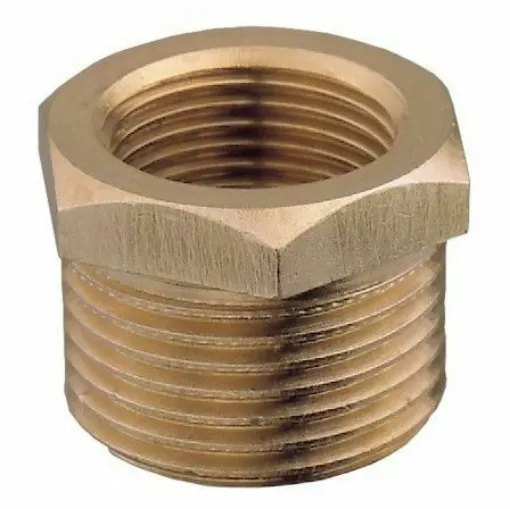 Picture of Brass Reducer Mf 1" X 1-2"