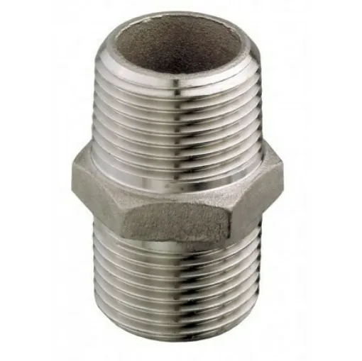 Picture of Niples Double Stainless Steel 316 3-4"