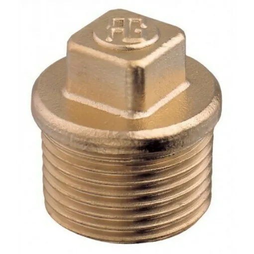 Picture of Brass Male Plug 1-2"