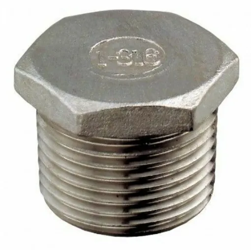 Picture of 3/4" Male Stainless Steel Plug